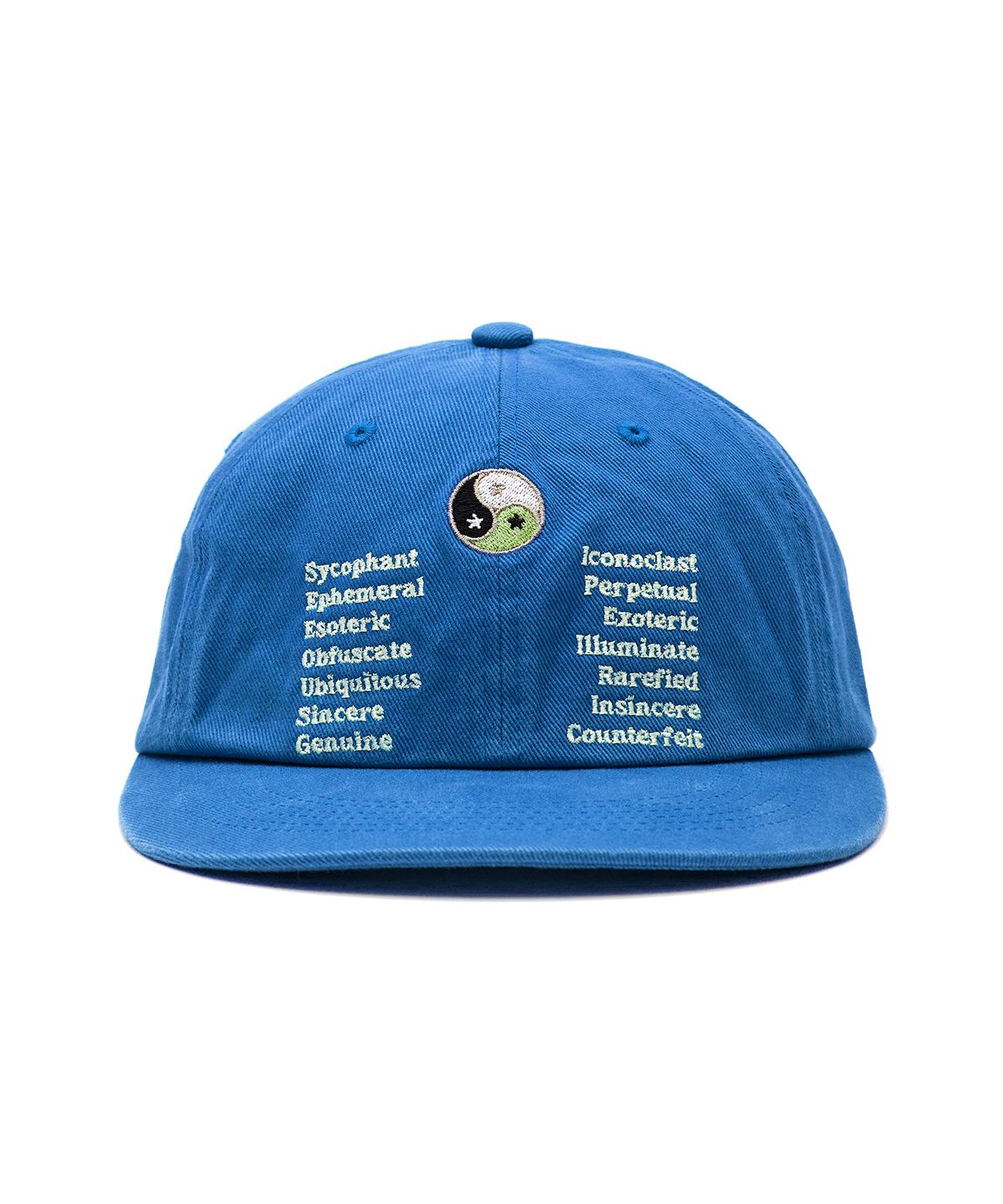 패슬(FASTLE) Yin Yang Washed Cap Ocean Blue