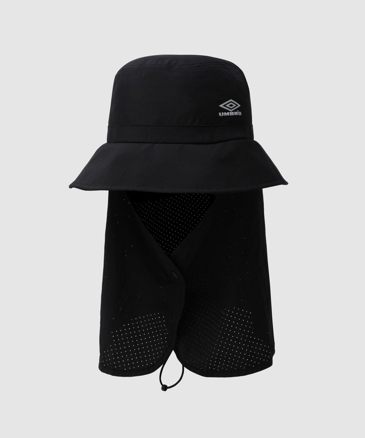 엄브로(UMBRO) 에센셜 2WAY 차양햇 블랙 UR221CHT51