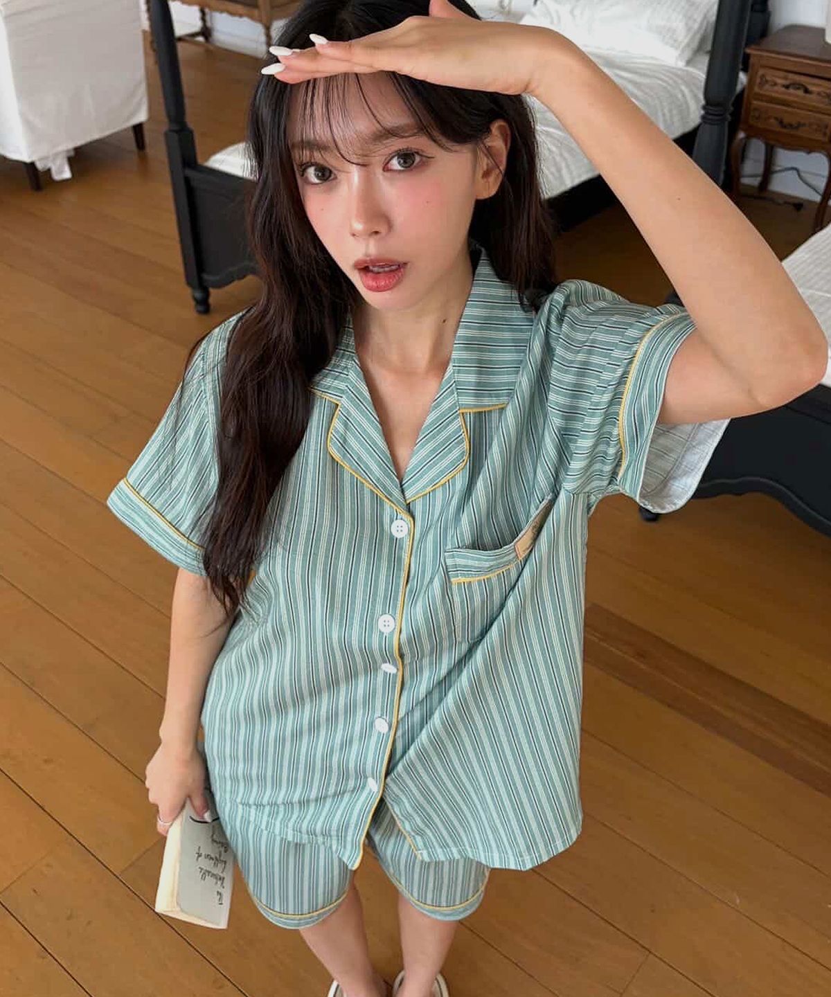 핑크존(PINKZONE) [SET] 26SS 남녀공용 반팔 파자마 상하의 세트 균일가 27종 모음전