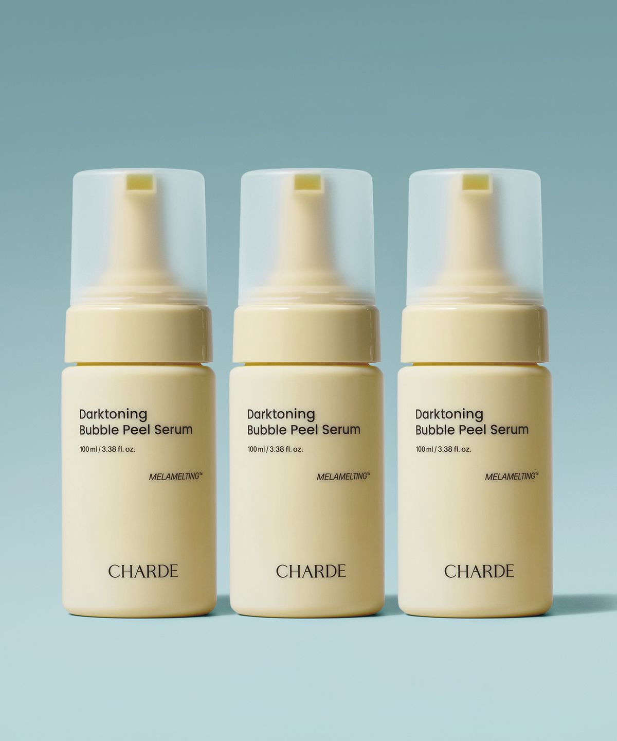 샤르드(CHARDE) [3개]다크토닝 버블 필 세럼 100ml