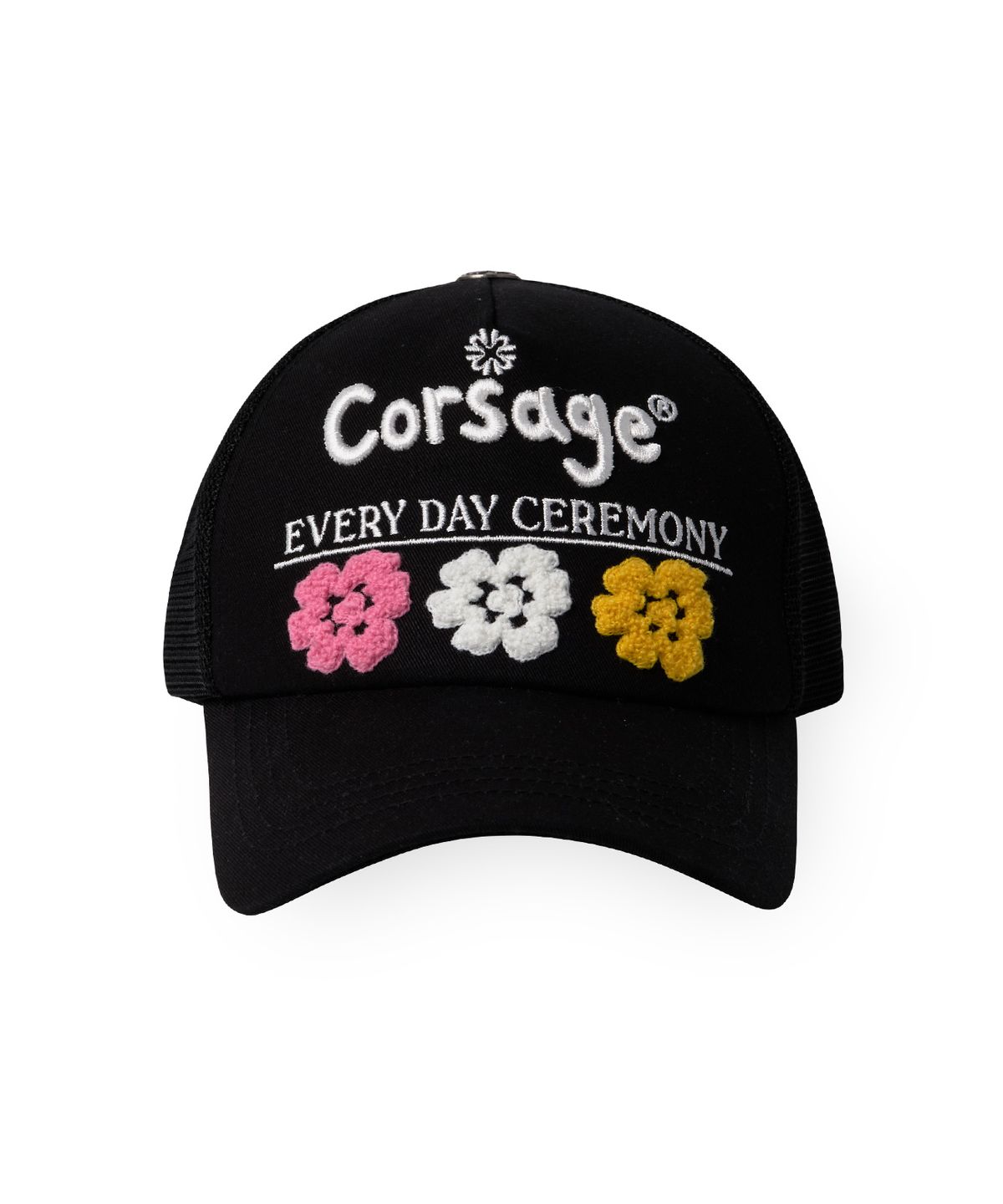 코사지(CORSAGE) 세레모니 매쉬캡