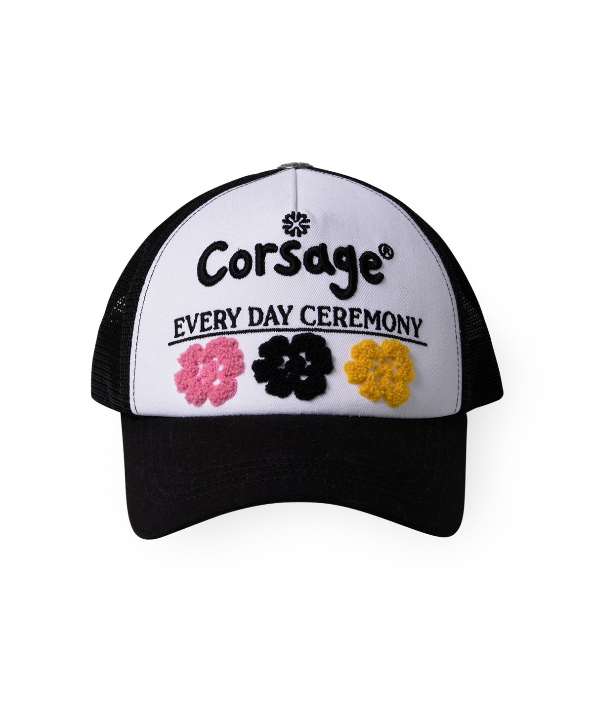 코사지(CORSAGE) 세레모니 매쉬캡