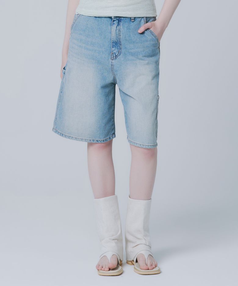 W1151 스티치 포인트 숏팬츠_중청