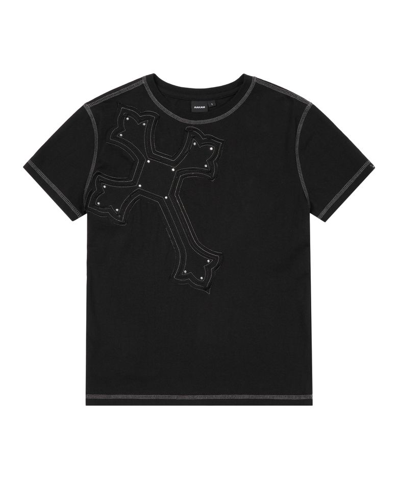 Big Patch CROS2 Half Top (Black)