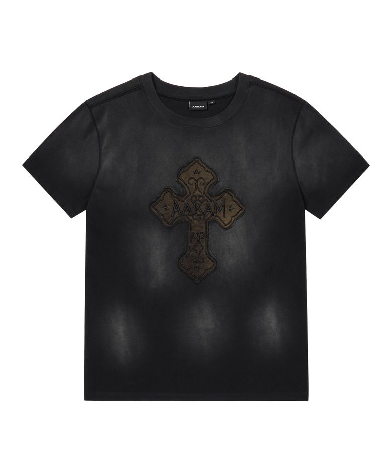 Dust Fade CROS2 Half Top (Black)