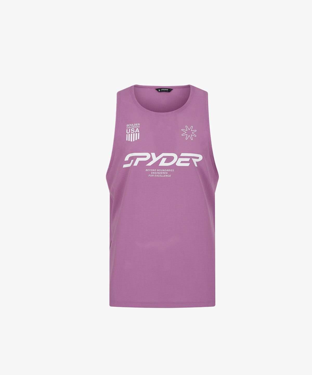 스파이더(SPYDER) 남성 AIR-DOT 러닝 워터 스포츠 슬리브리스 SPLMCNSL331MPNK