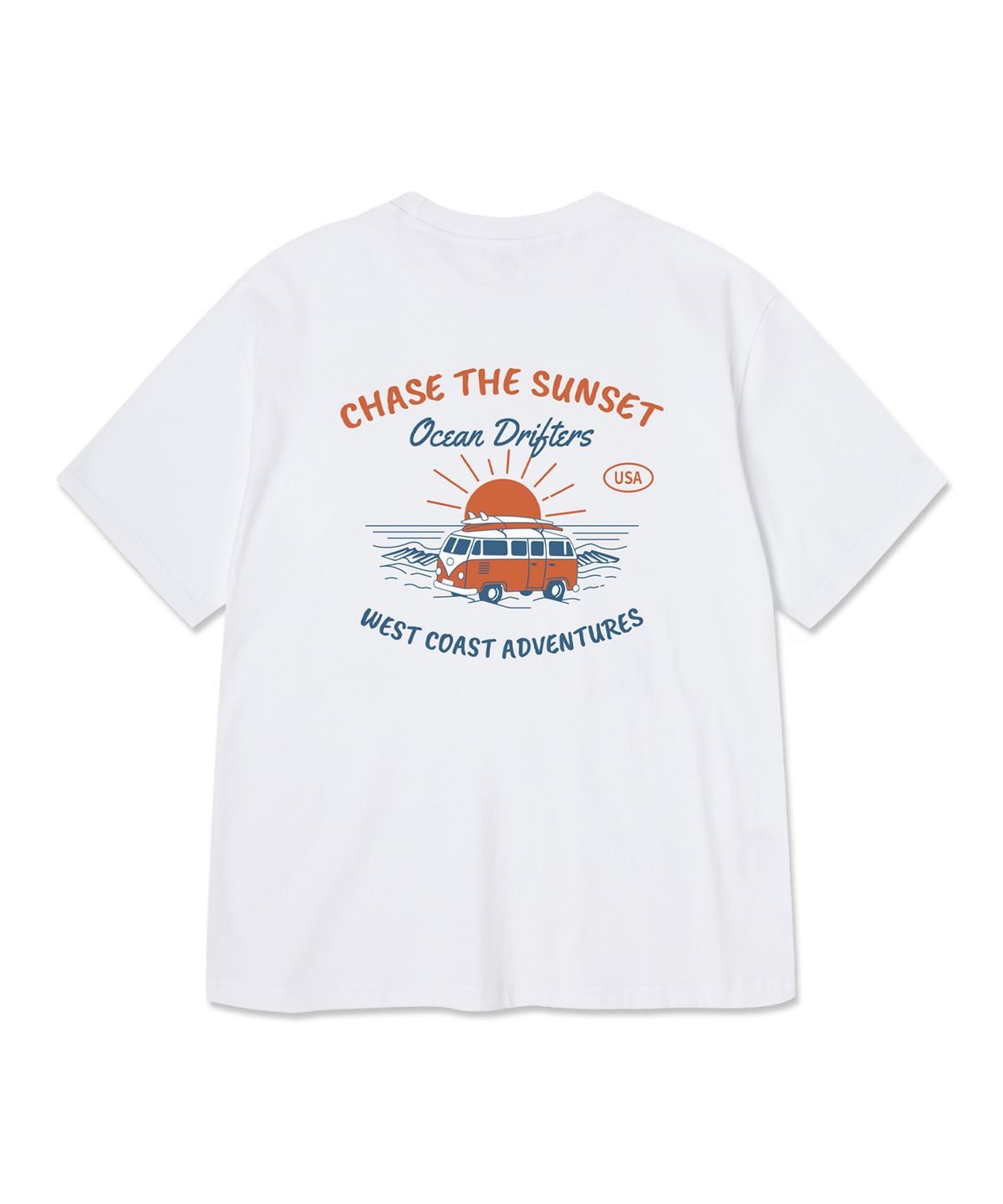 앨빈클로(ALVINCLO) CHASE THE SUNSET 반팔티셔츠 AST3636 (3COLOR)