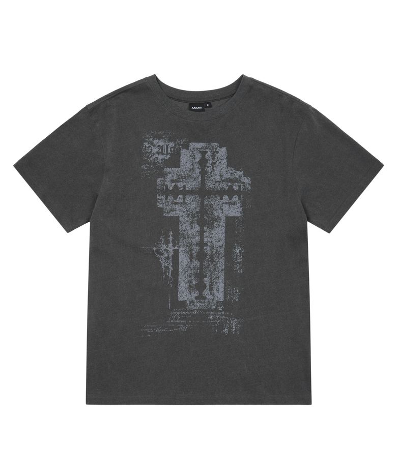 Razor Cross Half Top (Charcoal)