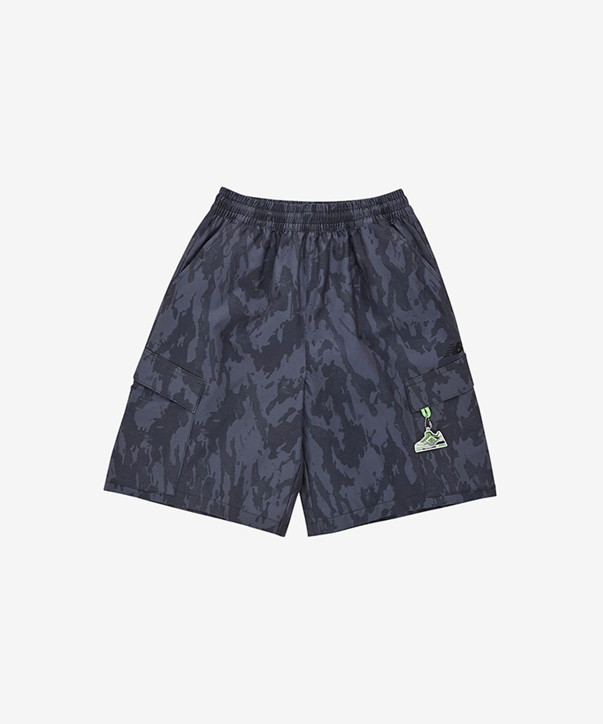 뉴발란스 키즈(NEWBALANCEKIDS) METALIC SUMMER_패턴 포인트 우븐 스트레치 버뮤다 팬츠 아동 바지 NK9VG2762U60