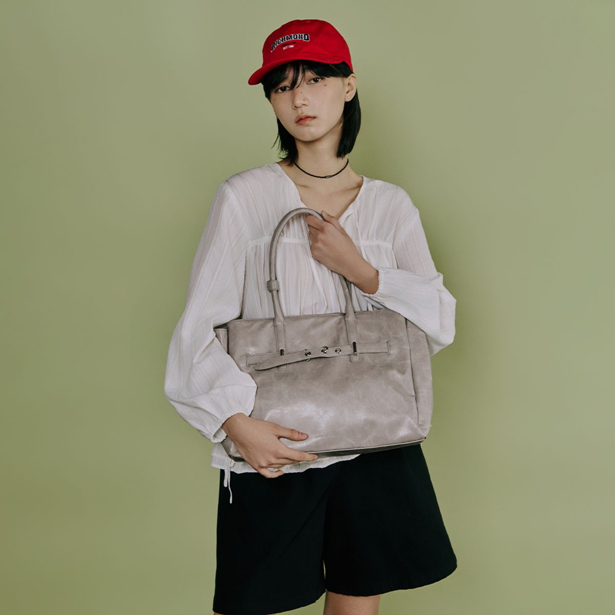 랩(LAP) BELTED SQUARE BAG AS7AB228