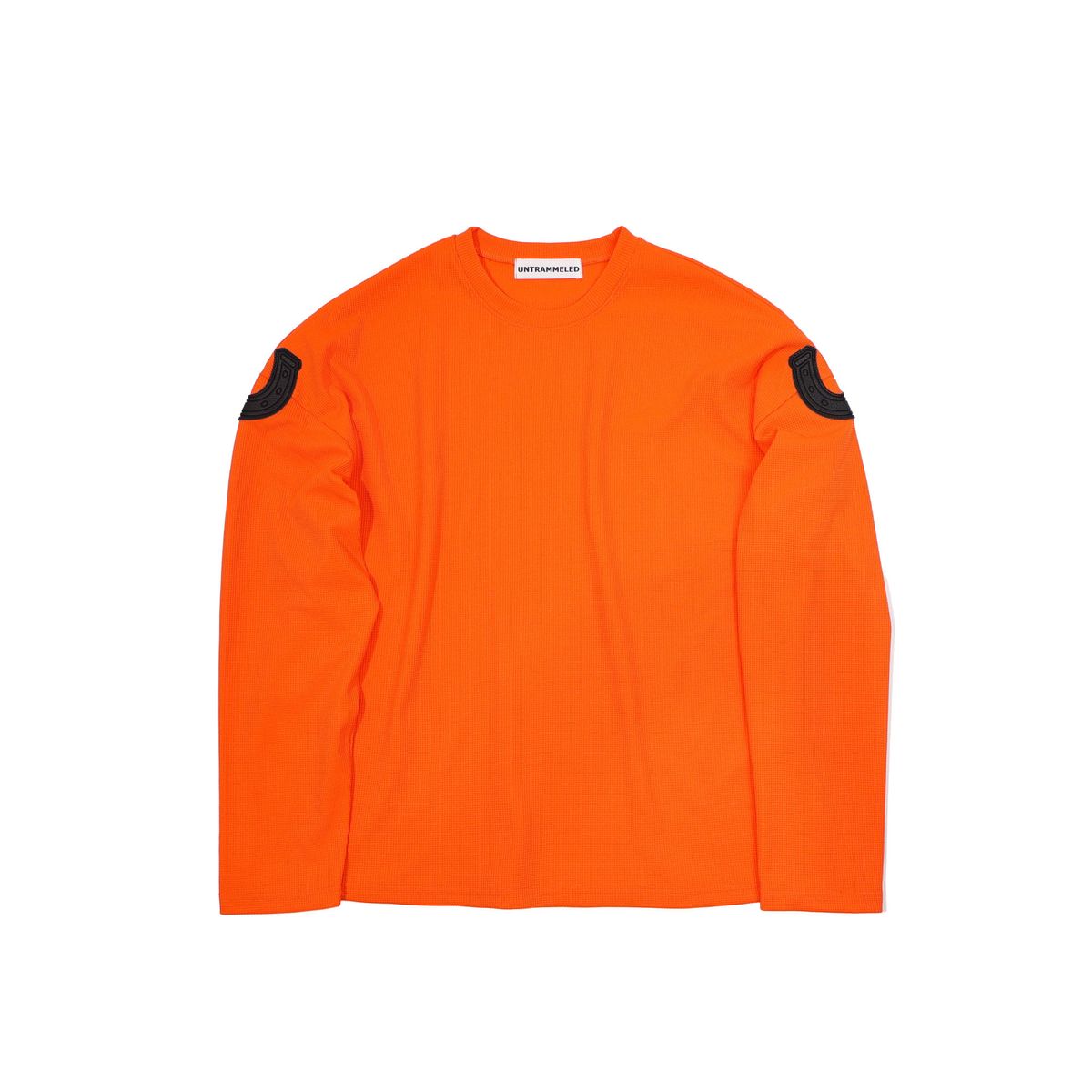 언트레멀드(UNTRAMMELED) TORCH WAFFLE LONGSLEEVE - ORANGE