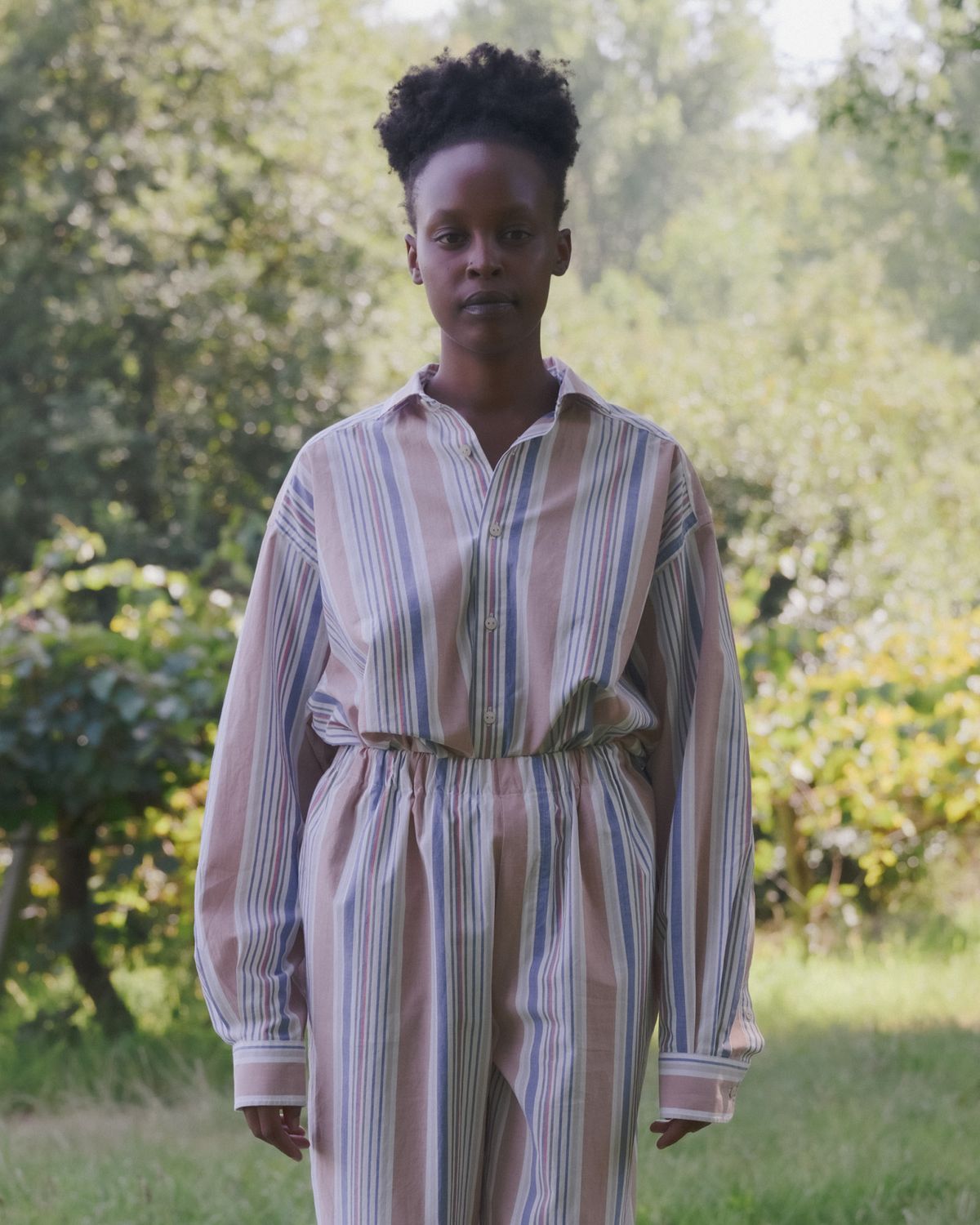 베이스레인지(BASERANGE) CLAUDE SHIRT (ORGANIC COTTON POPLIN)