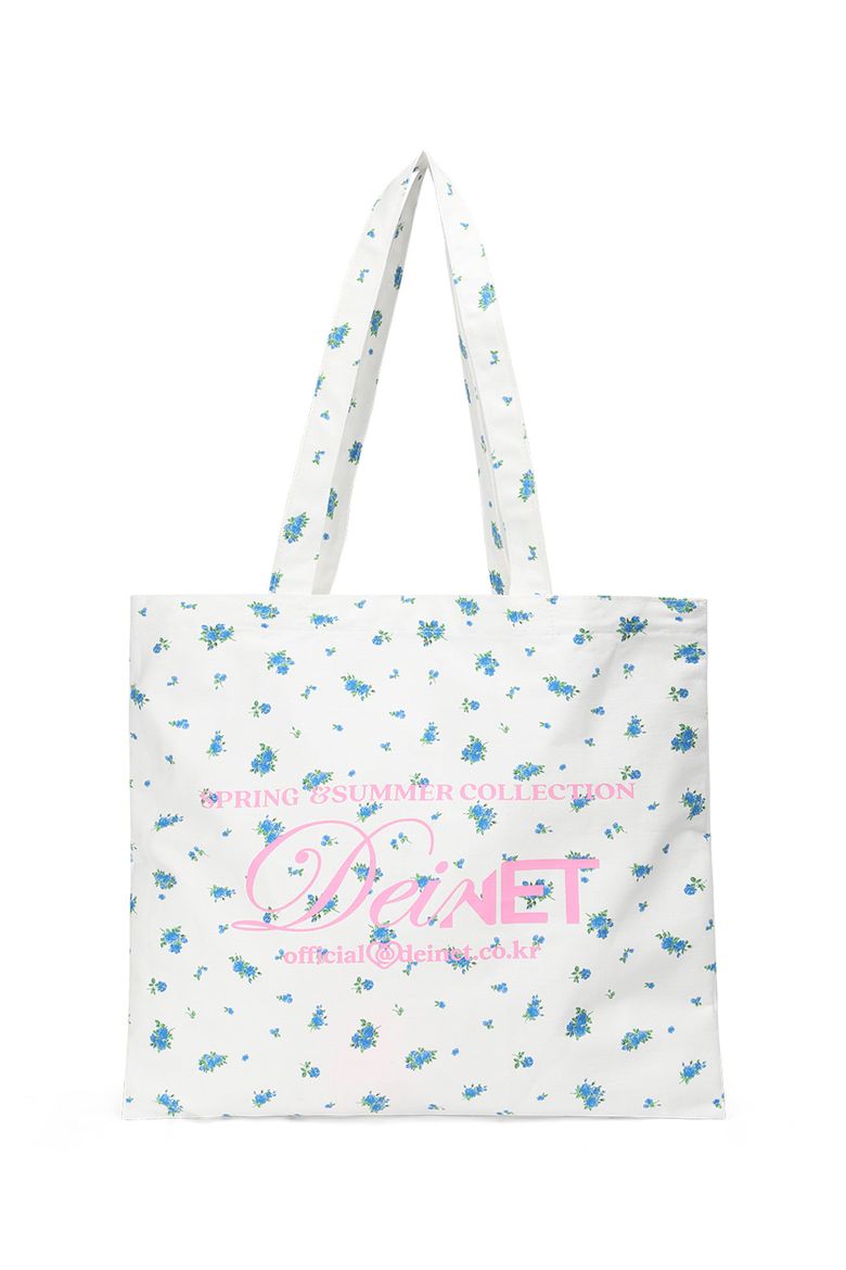 FLOWER SHOULDER BAG IN WHITE