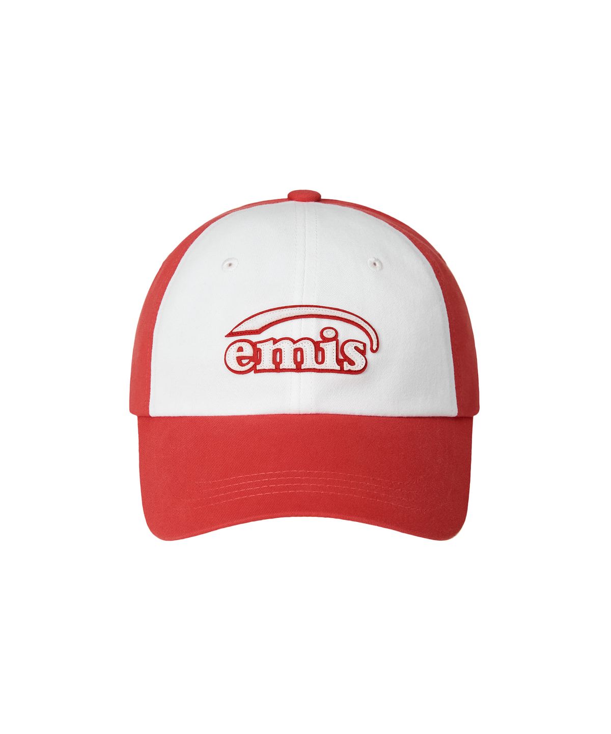 이미스(EMIS) DUAL PANEL BALL CAP-RED