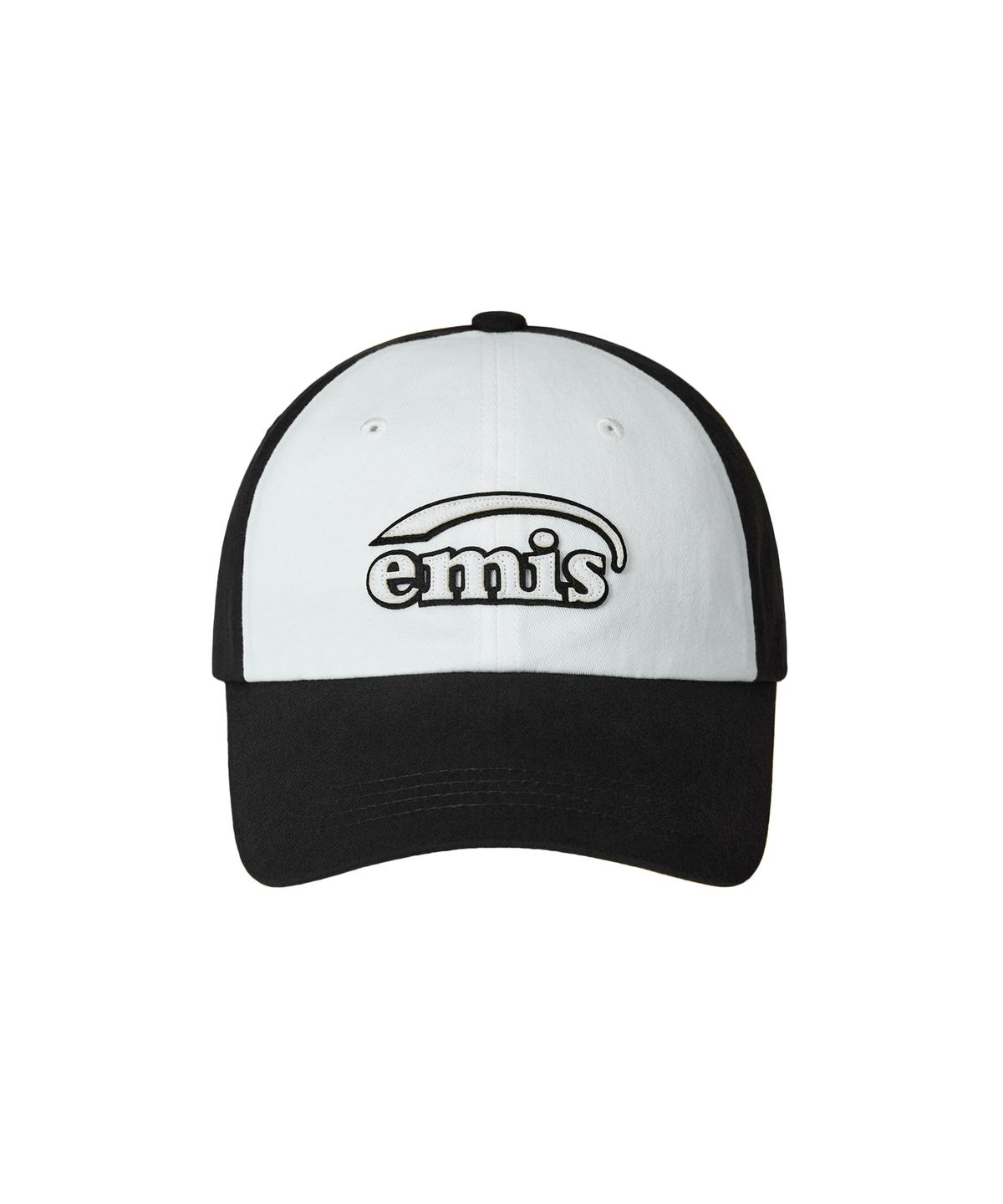 이미스(EMIS) DUAL PANEL BALL CAP-BLACK