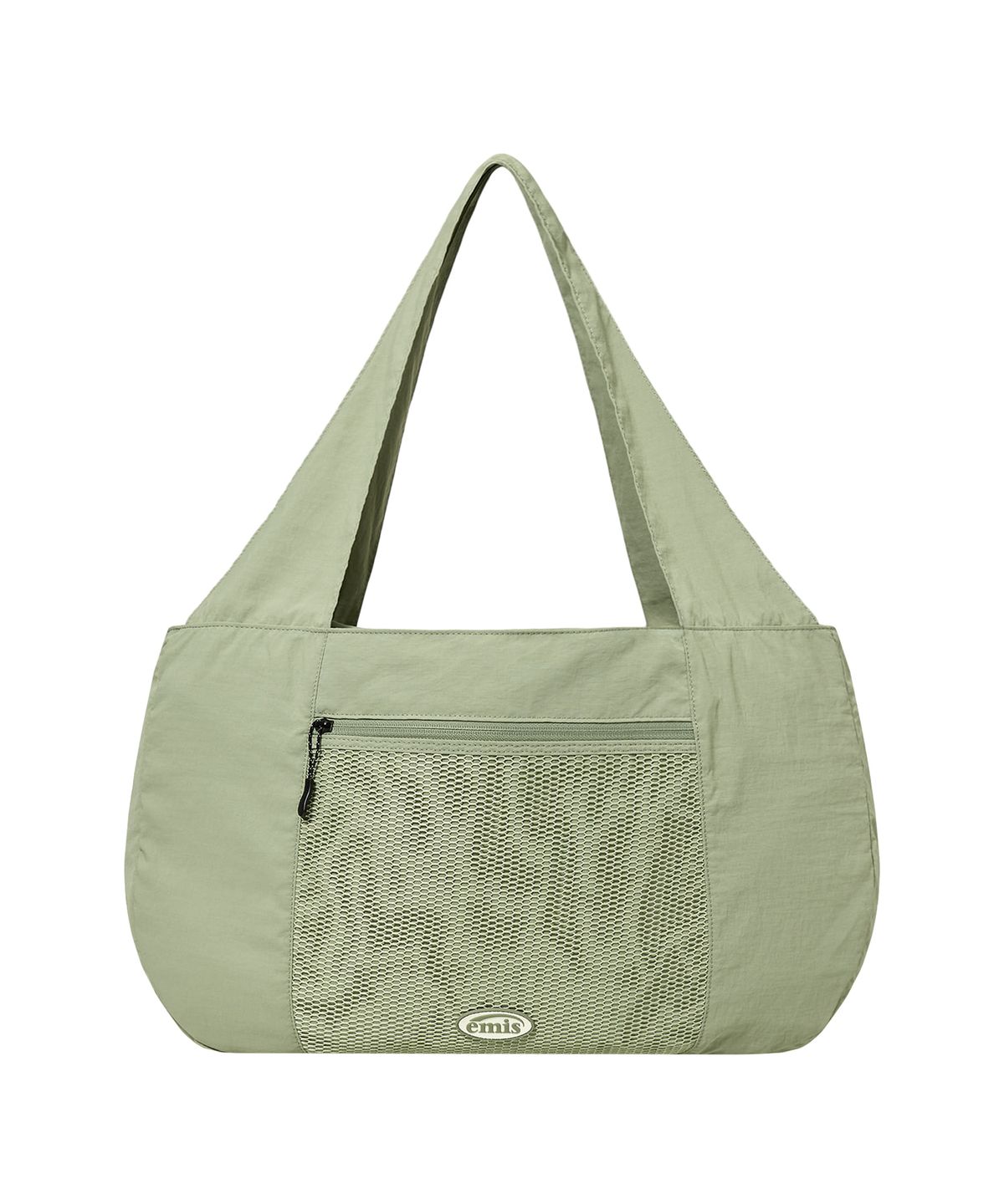 이미스(EMIS) MESH NYLON SHOULDER BAG-OLIVE