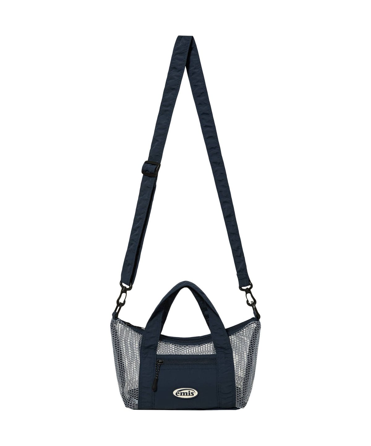 이미스(EMIS) MESH CROSSBODY BAG-NAVY