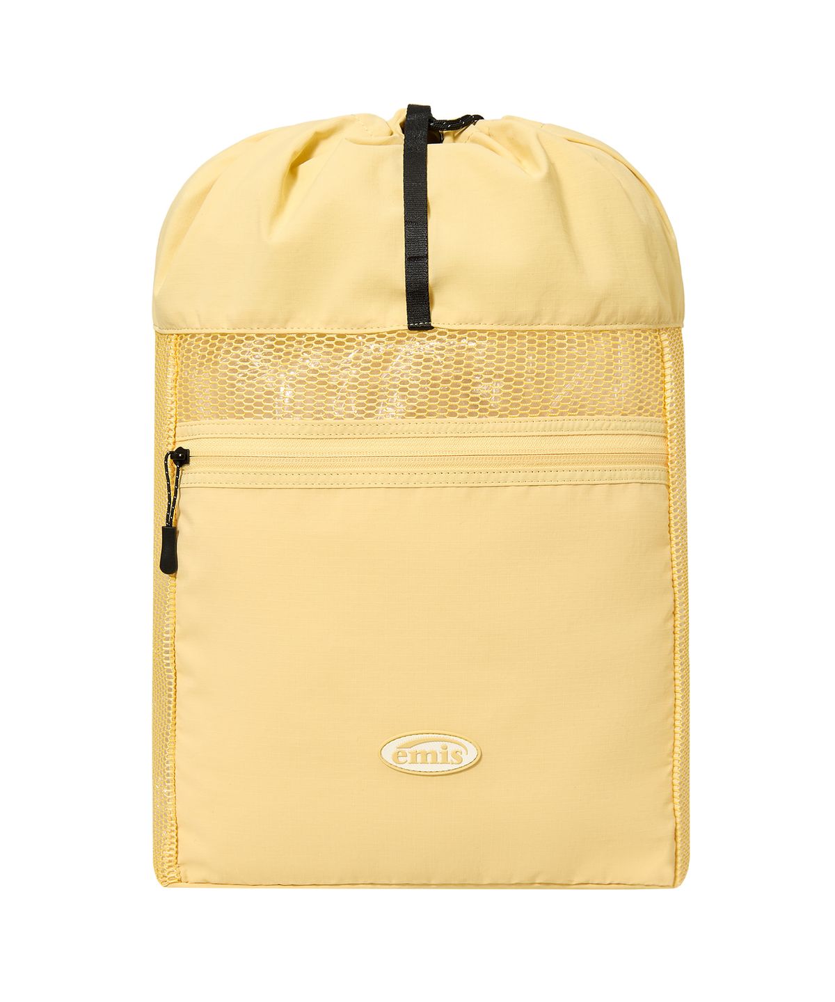 이미스(EMIS) MESH STRING BACKPACK-YELLOW