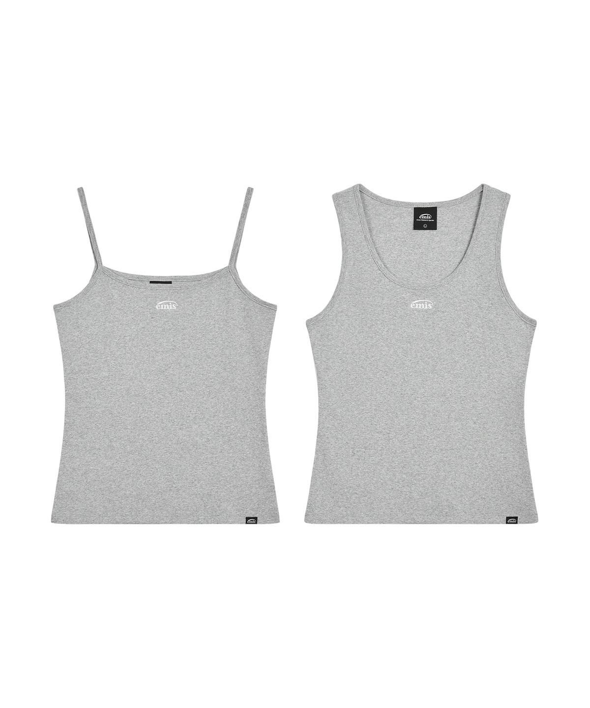 이미스(EMIS) (W) 2PACK SLEEVELESS TOP-GRAY