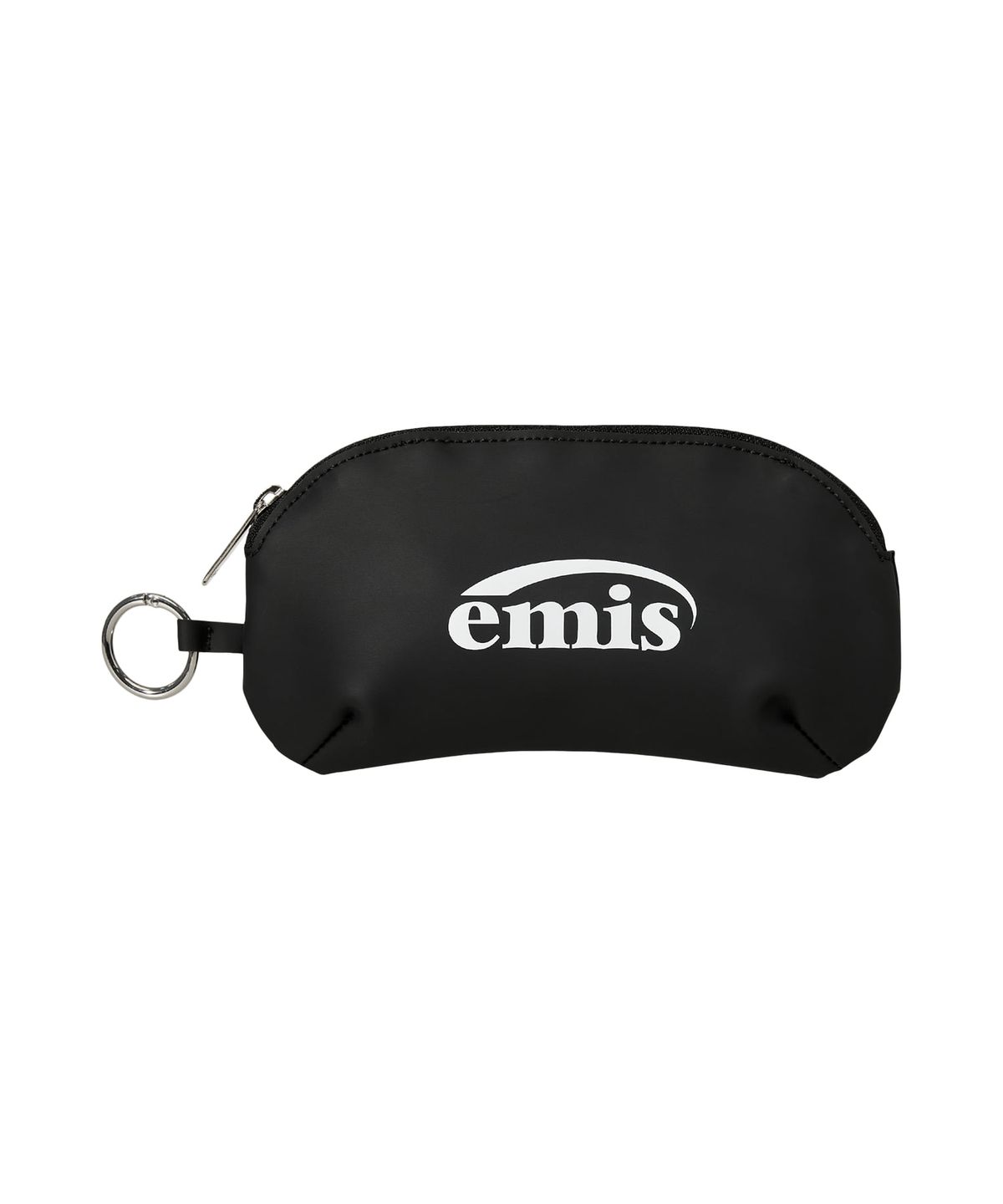 이미스(EMIS) LOGO GLASSES POUCH-BLACK