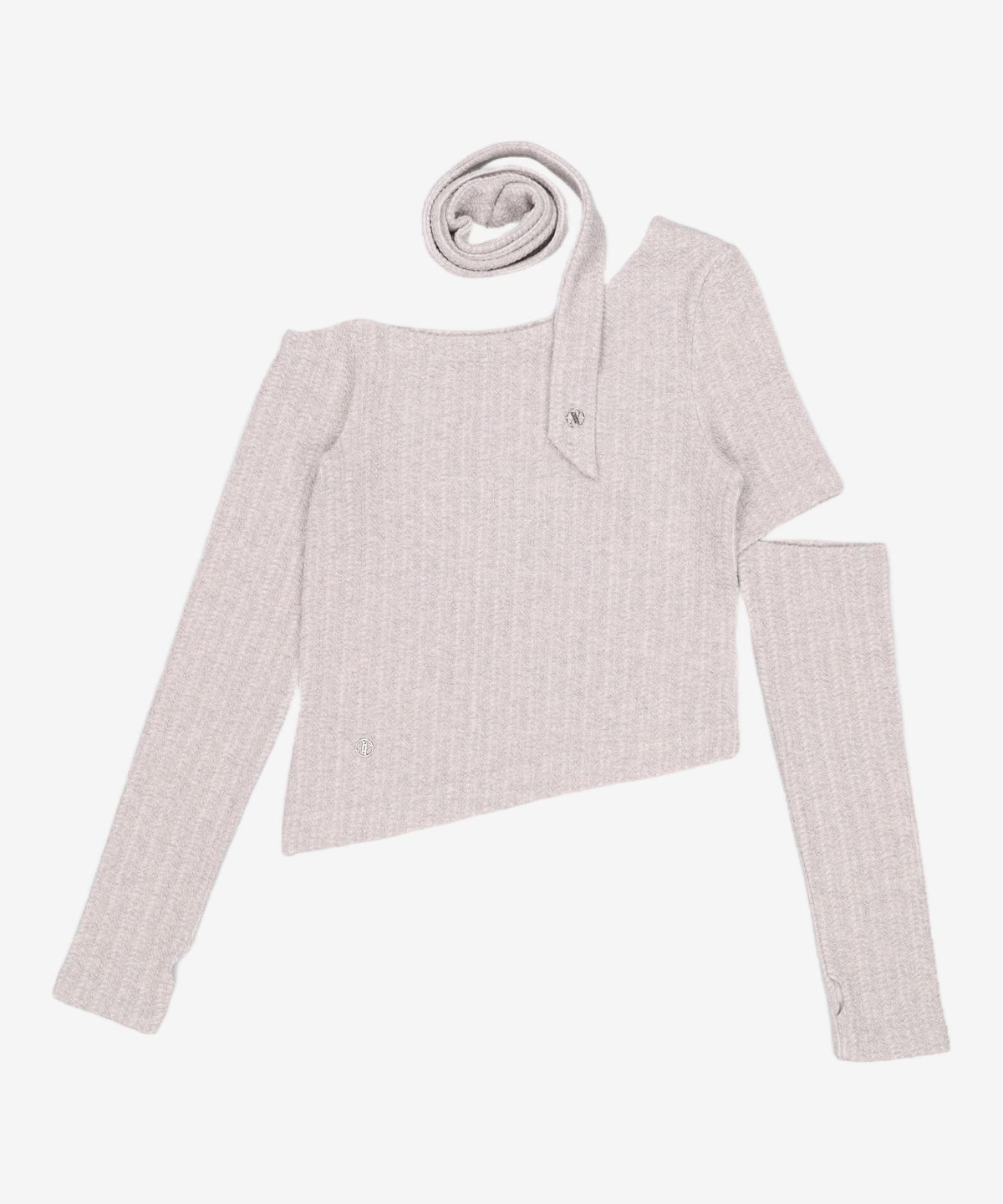 어반드레스(AVANDRESS) Bonnie Off-shoulder Scarf T-shirt - 5COL S