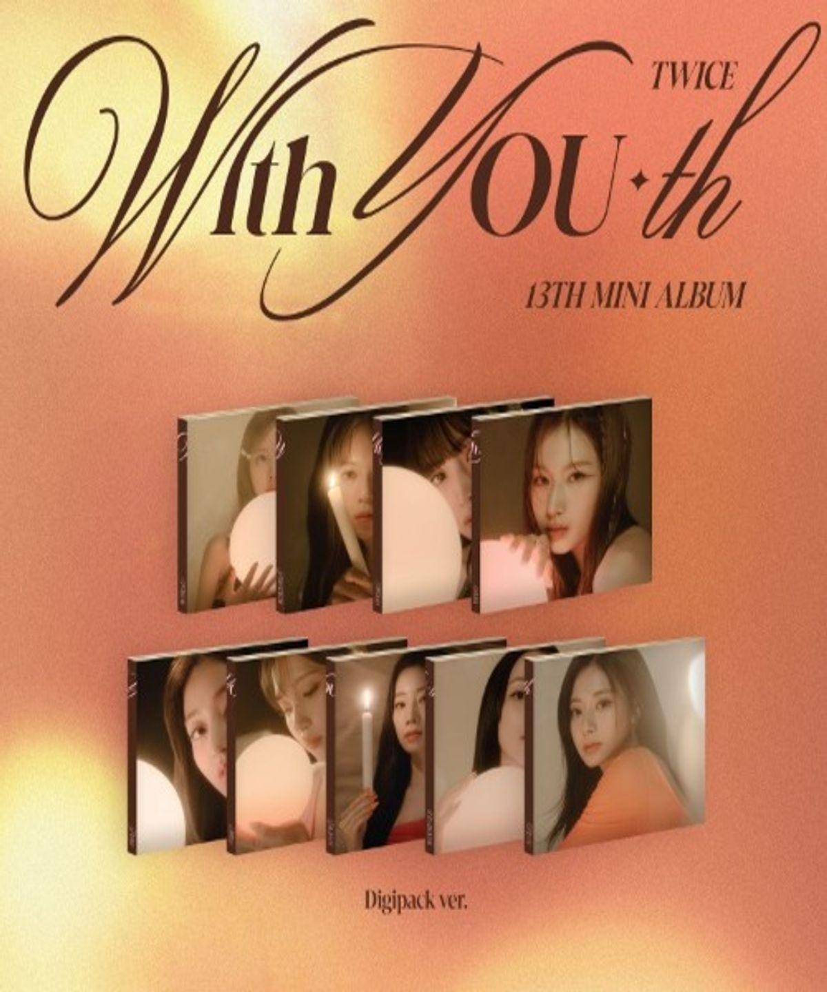 후즈팬 스토어(WHOSFAN STORE) TWICE (트와이스) With YOU-th (Digipack Ver.)