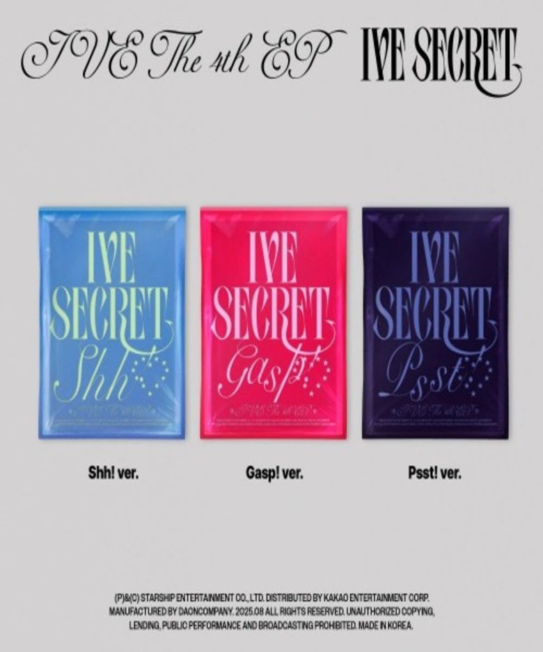 IVE (아이브) THE 4th EP [IVE SECRET]
