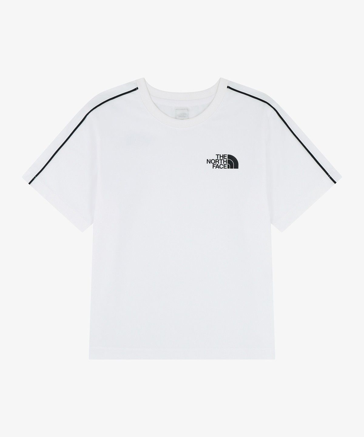 노스페이스 키즈(THE NORTH FACE KIDS) 키즈 올트레인 반팔 티 NT7US10T_WHT