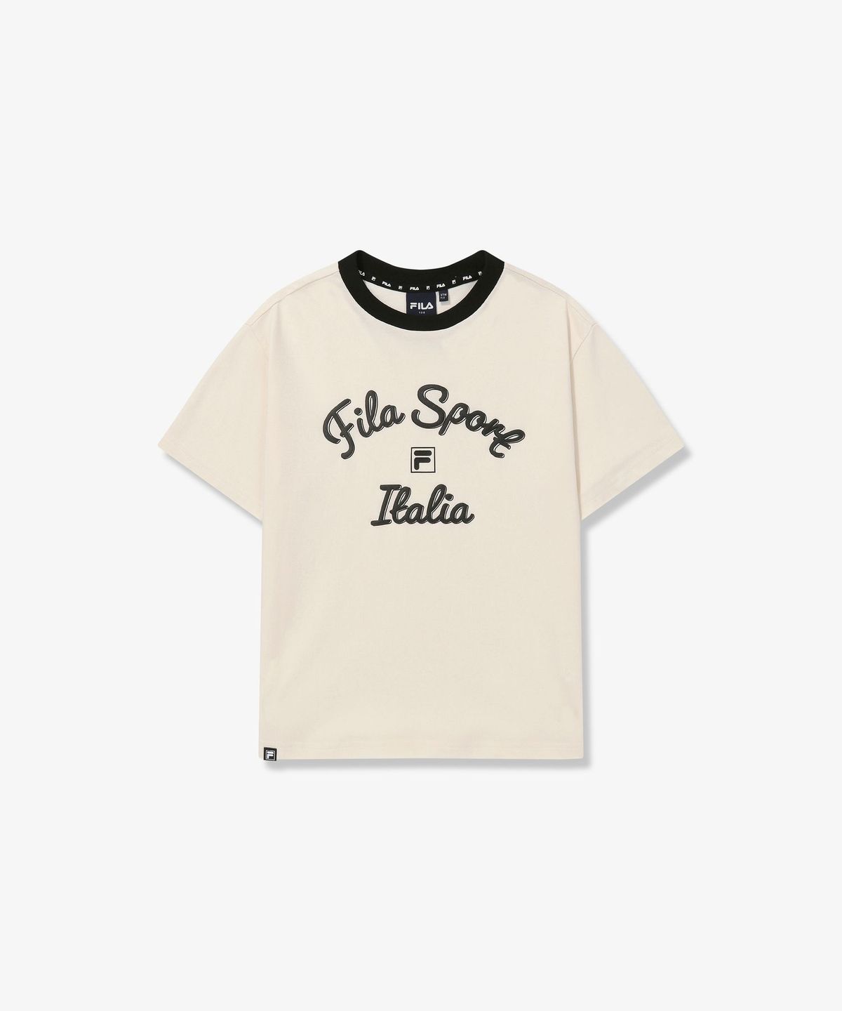 휠라 키즈(FILA KIDS) 루즈핏 유니 티셔츠
