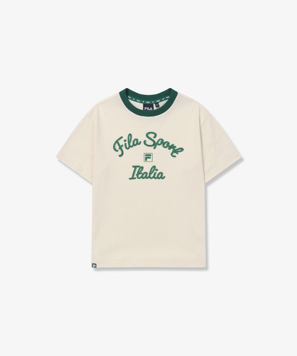 휠라 키즈(FILA KIDS) 루즈핏 유니 티셔츠