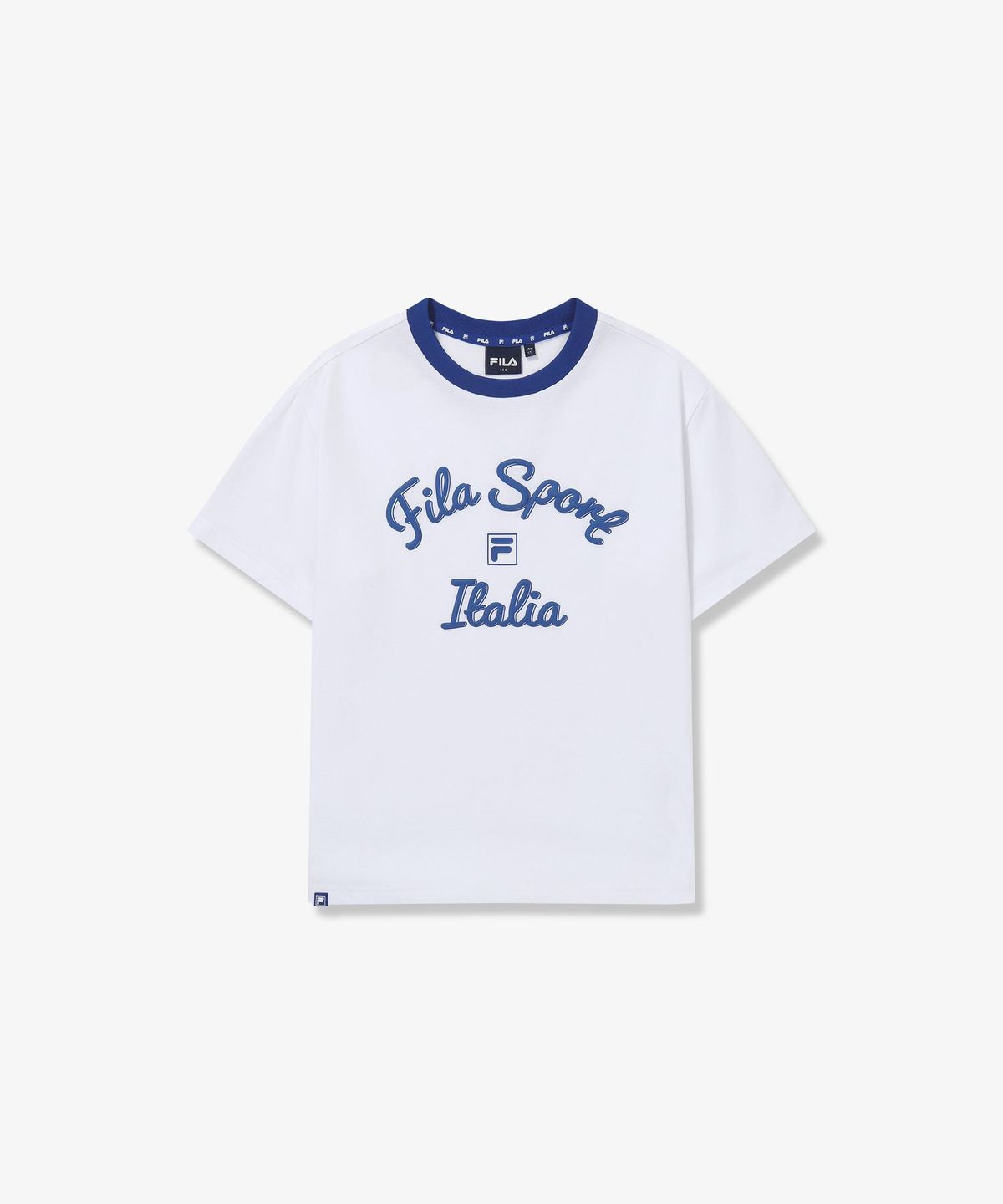 휠라 키즈(FILA KIDS) 루즈핏 유니 티셔츠