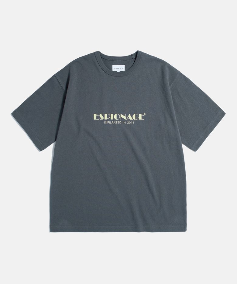 Cinema Logo Heavyweight Tee Slate
