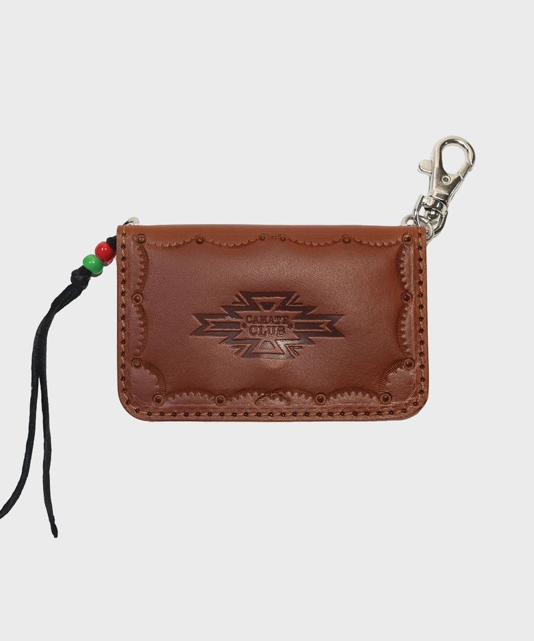 Yazhi CMPCT Wallet -Brown 핸드메이드지갑, 네이티브아메리칸, 웨스턴