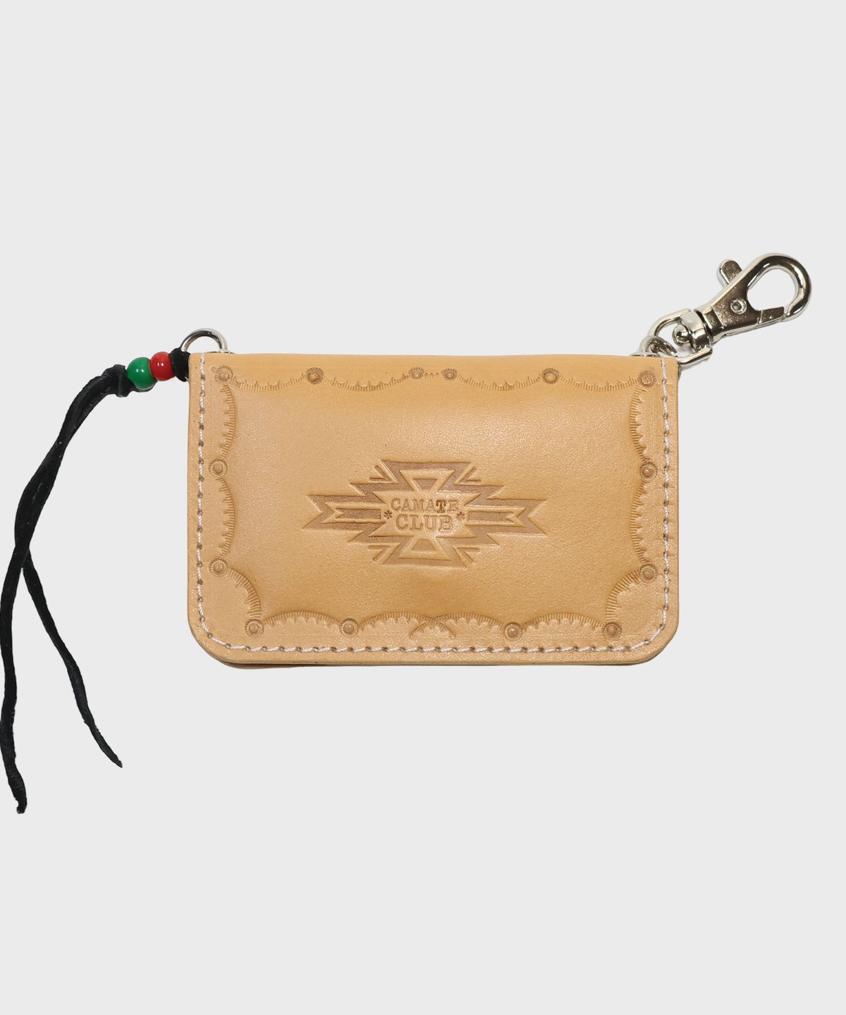 카마테클럽(CAMATECLUB) Yazhi CMPCT Wallet -Natural 핸드메이드지갑, 네이티브아메리칸, 웨스턴