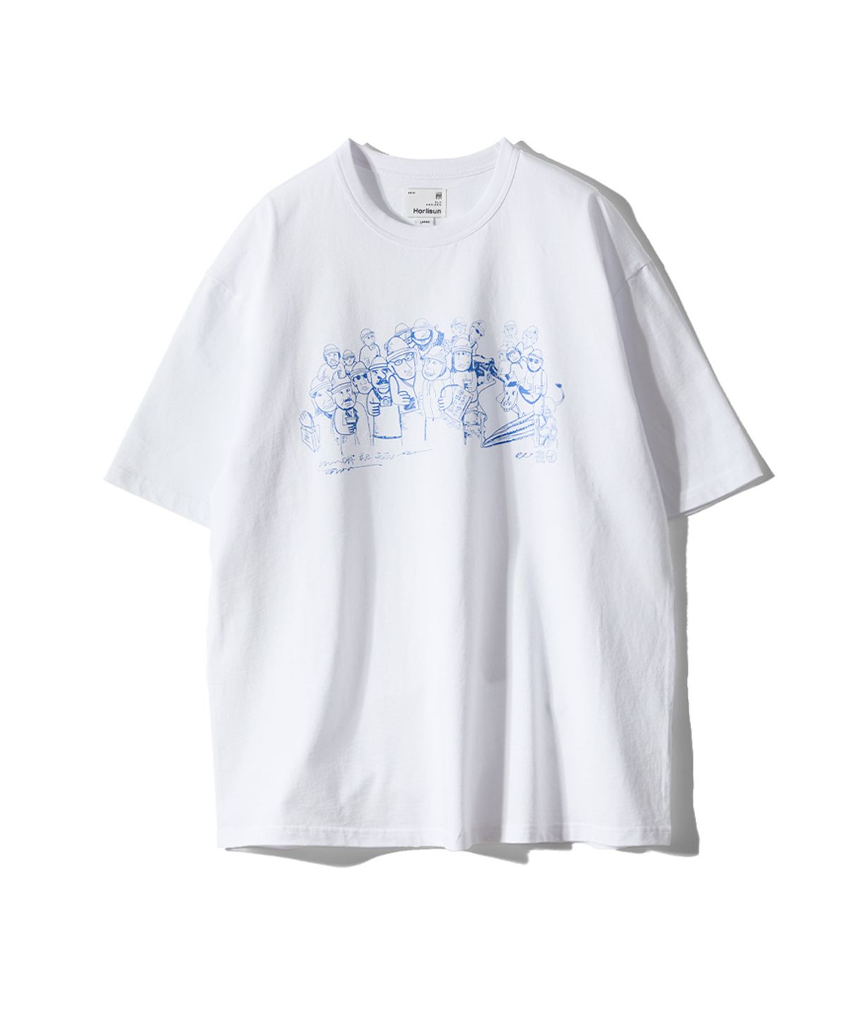 홀리선(HORLISUN) 26 B.S.C Graphic T-Shirt Stone Hareubang