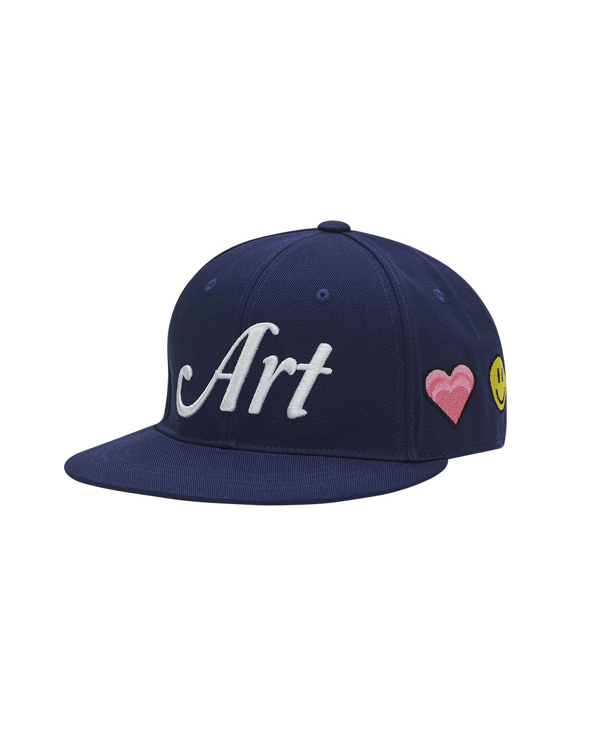 더뮤지엄비지터(THEMUSEUMVISITOR) ART ICON EMBROIDERY CAP (BLUE)