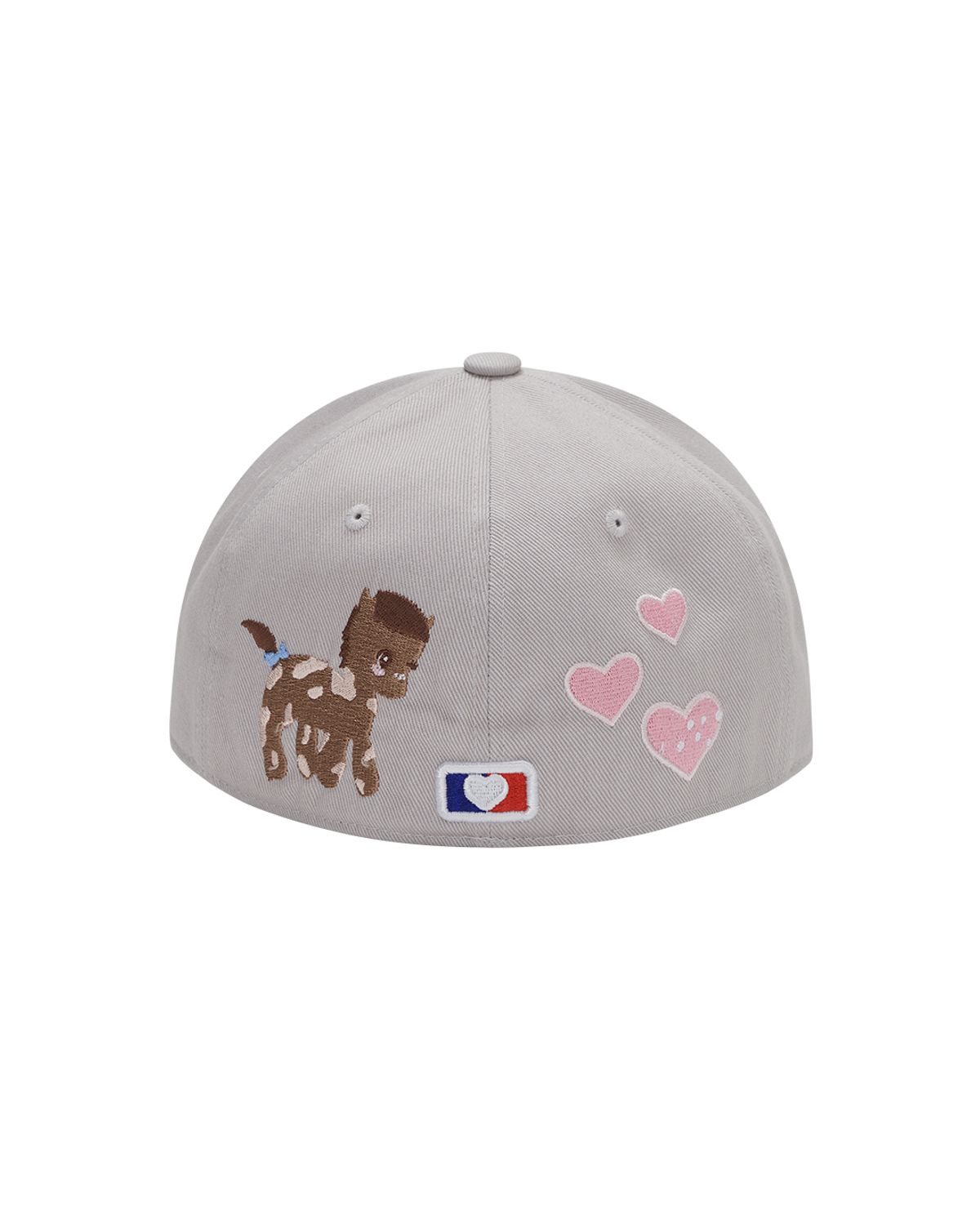 더뮤지엄비지터(THEMUSEUMVISITOR) PONY EMBROIDERY CAP (LAVENDER)