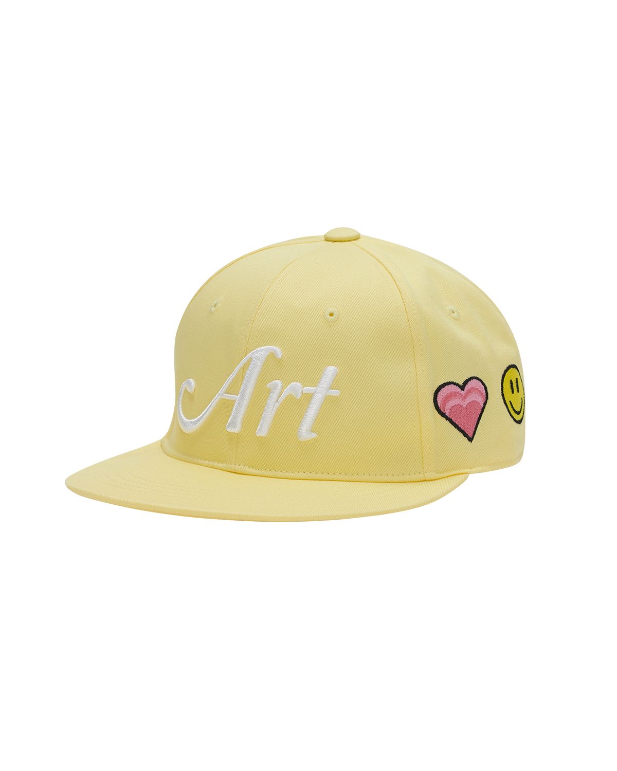 더뮤지엄비지터(THEMUSEUMVISITOR) ART ICON EMBROIDERY CAP (LEMON)