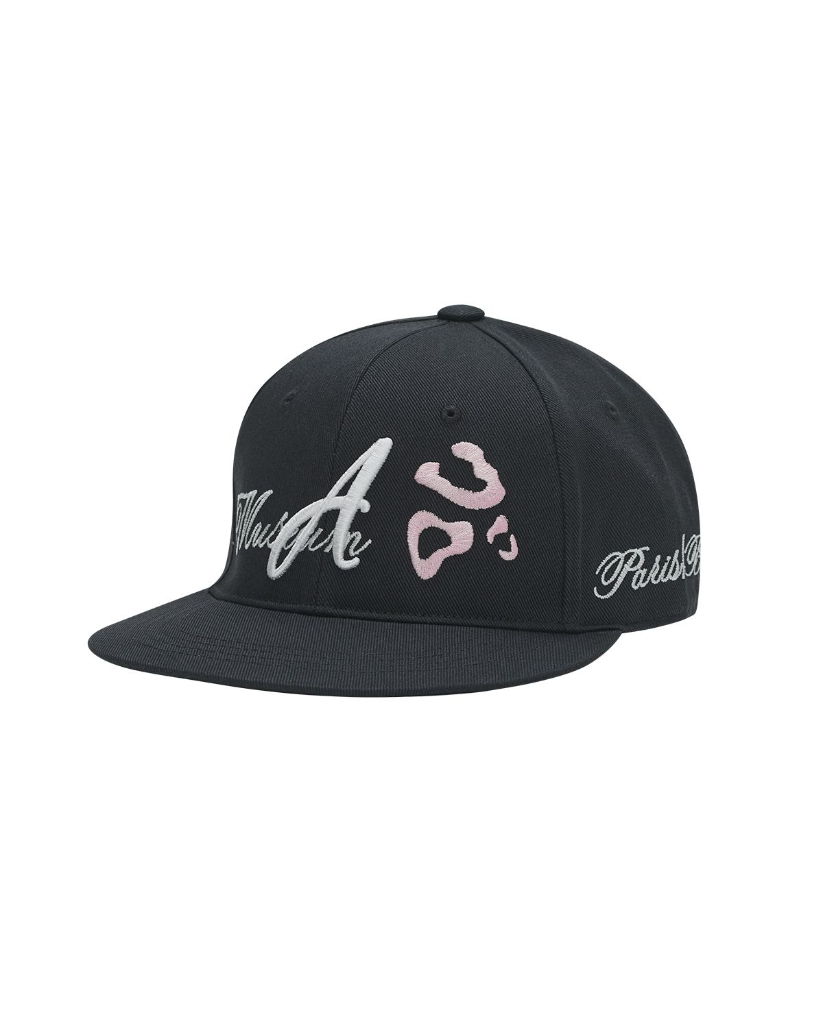더뮤지엄비지터(THEMUSEUMVISITOR) LEOPARD EMBROIDERY CAP (NAVY)