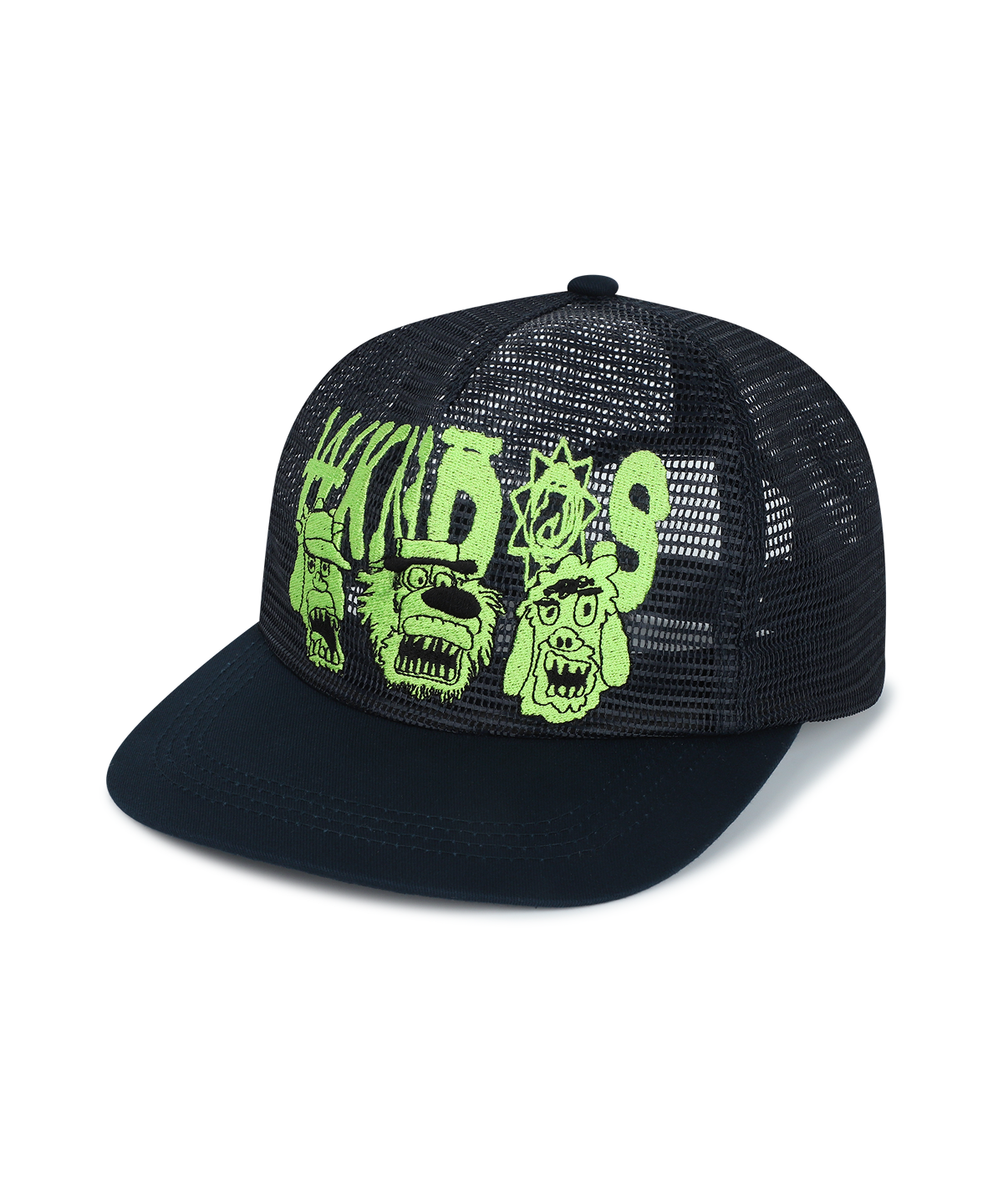 위캔더스(WKNDRS) [WKNDRS x GWAXNG] GWAXNG MESH CAP (NAVY)