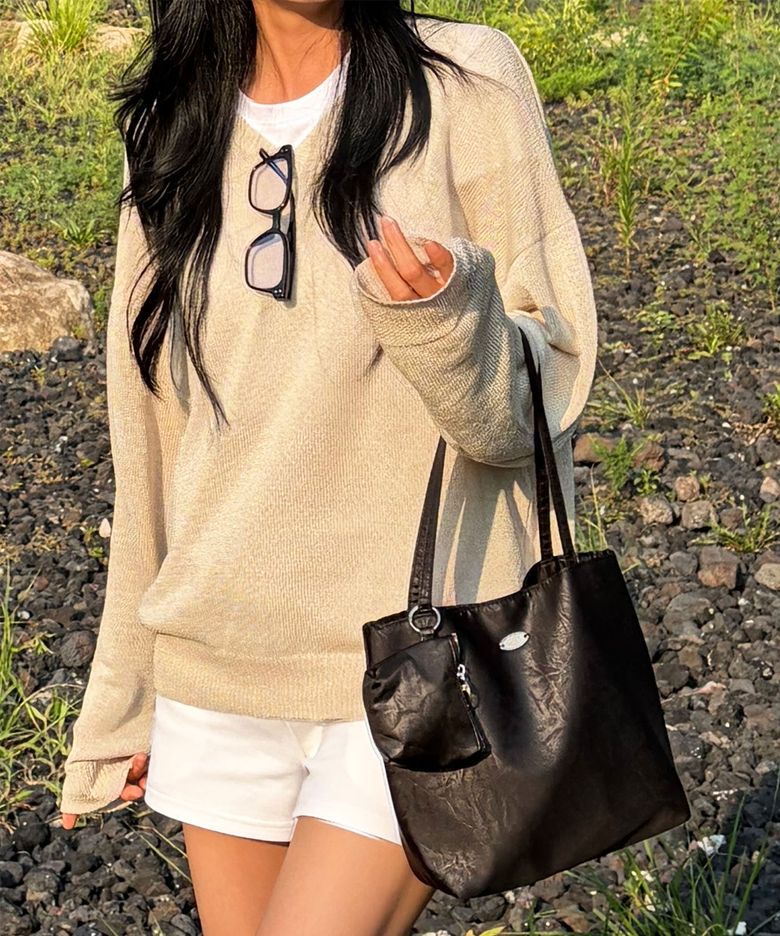 [Pouch Set] Lena shoulder bag_Black