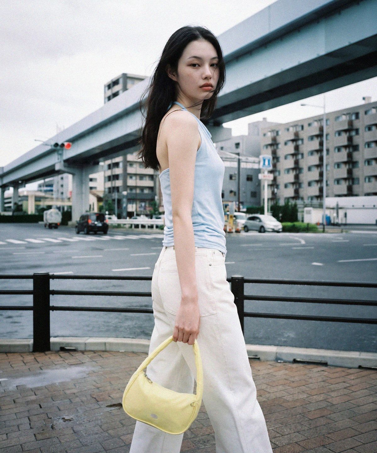 마스마룰즈(MASMARULEZ) Liri mini tote bag_Lemon