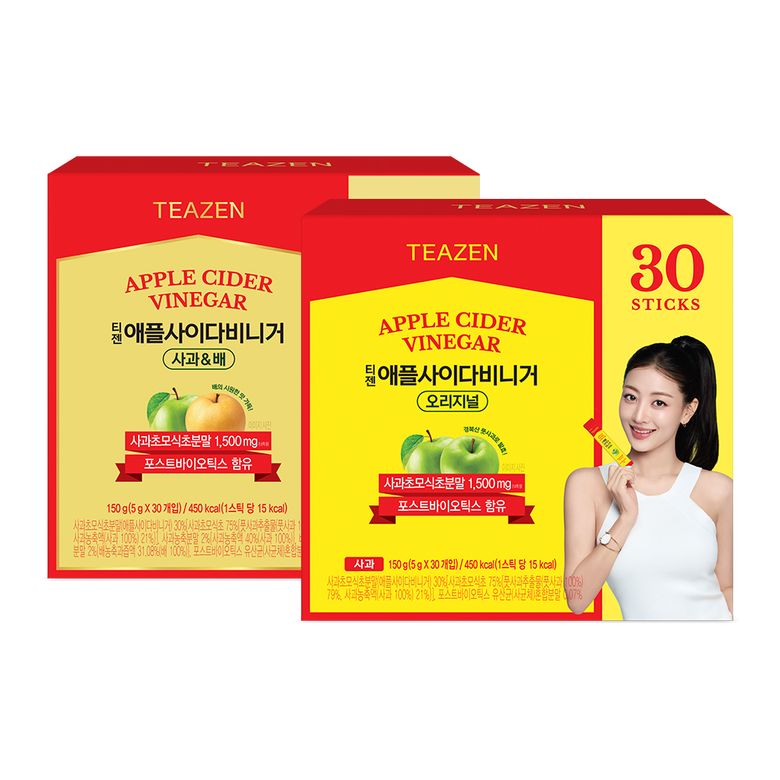 애사비 오리지널 30스틱+사과&배 30스틱 (총60스틱)