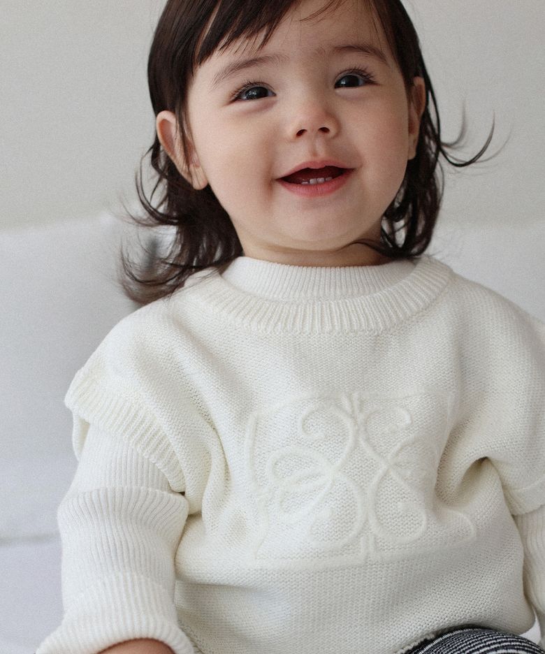[KIDS]더로하 에센셜 니트 탑