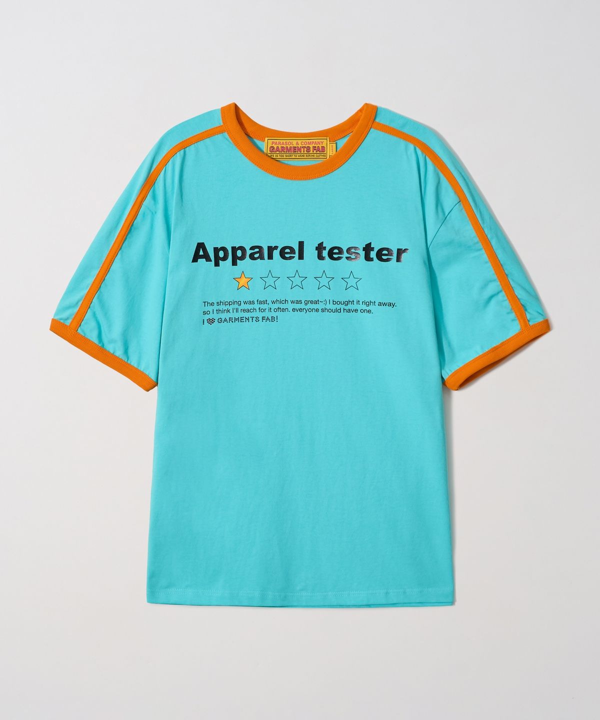 가먼츠팹(GARMENTS FAB) Apparel Tester Binding Tee (MINT)
