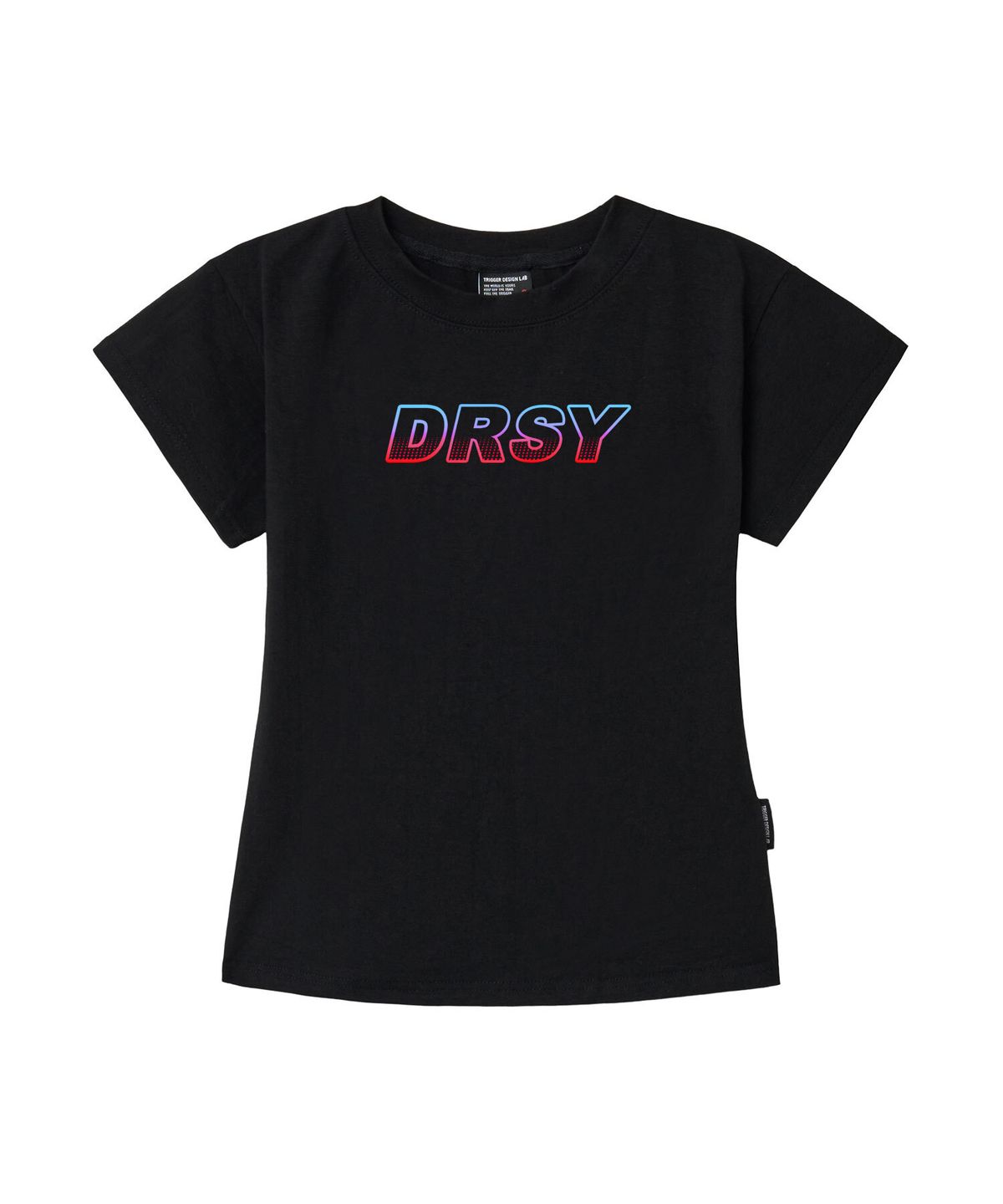 드로우시(DROWSY) DW 네온사인 슬림핏 반팔티셔츠 2color