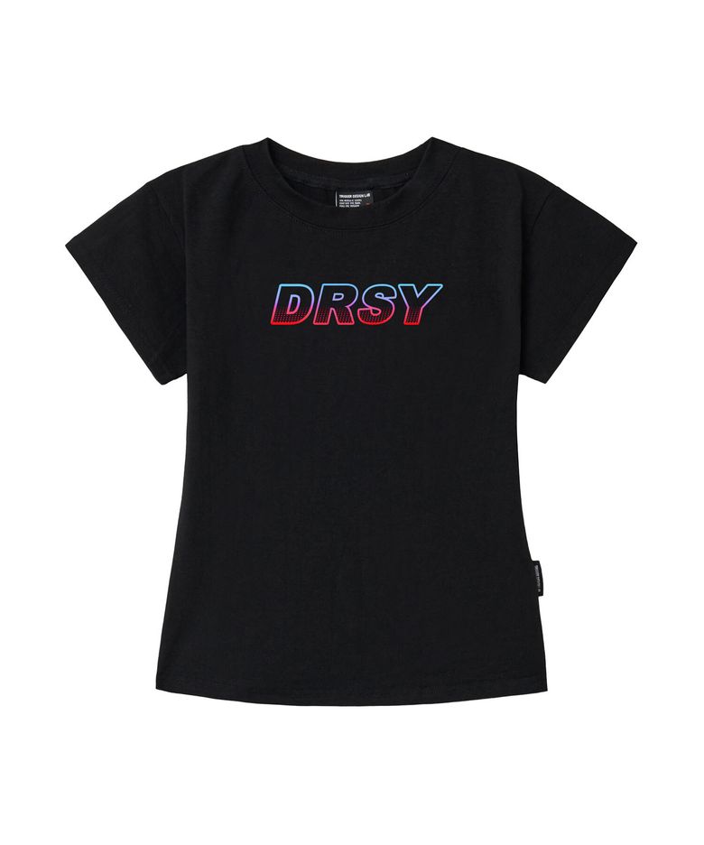 DW 네온사인 슬림핏 반팔티셔츠 2color