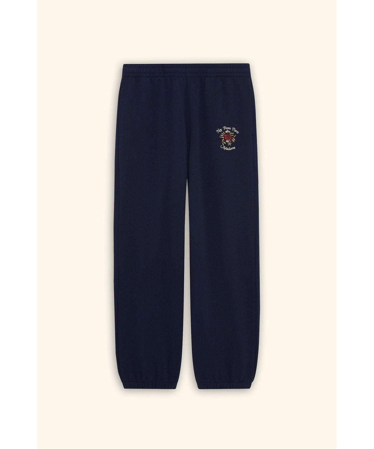 드롤드무슈(DROLE DE MONSIEUR) 로즈 슬로건 스웨트팬츠 Sweatpants Slogan Rose D0PTS26305NYX