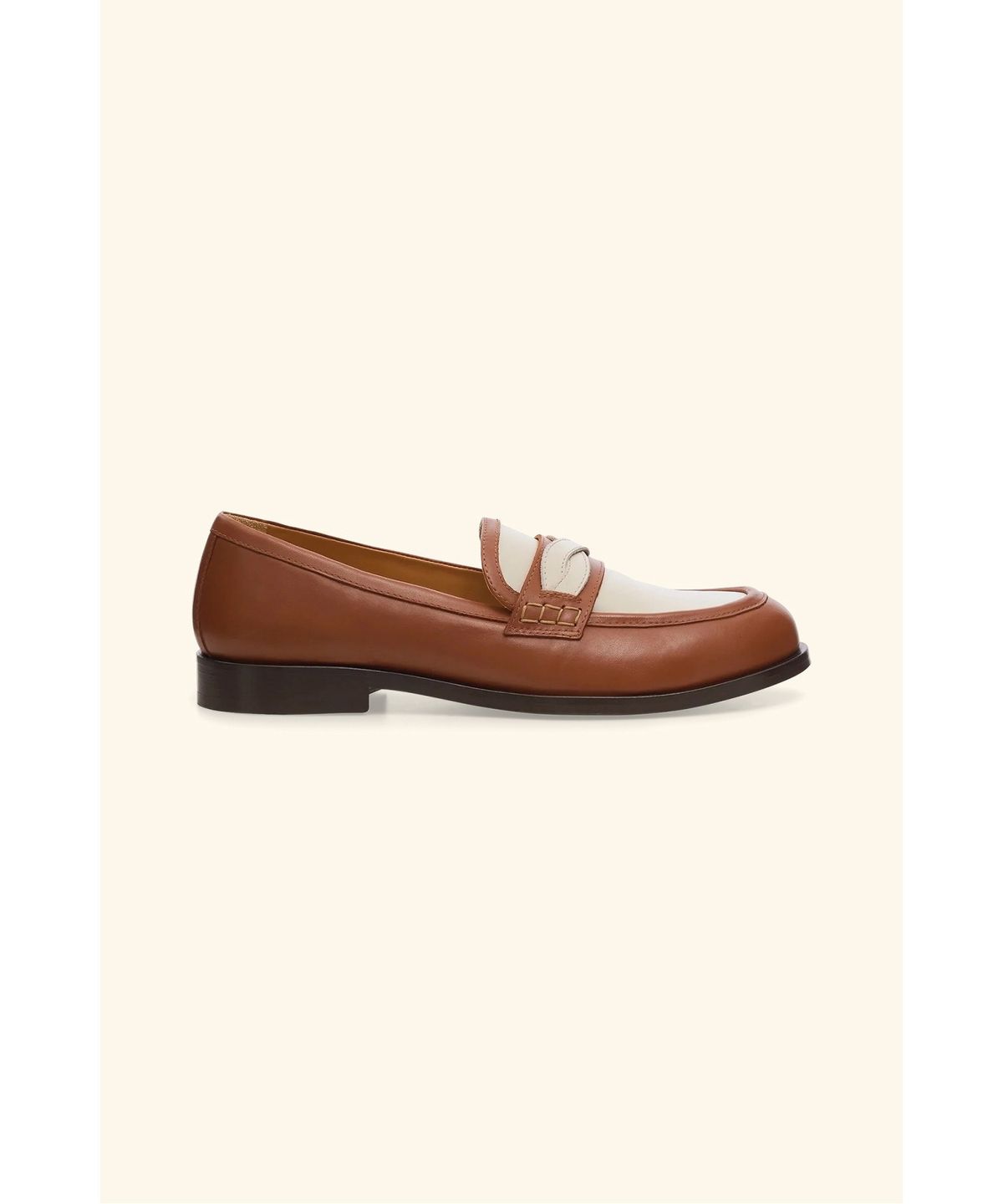 드롤드무슈(DROLE DE MONSIEUR) 트레스 디테일 소가죽 모카신 Mocassin Tresse 0D1AM26901CMX