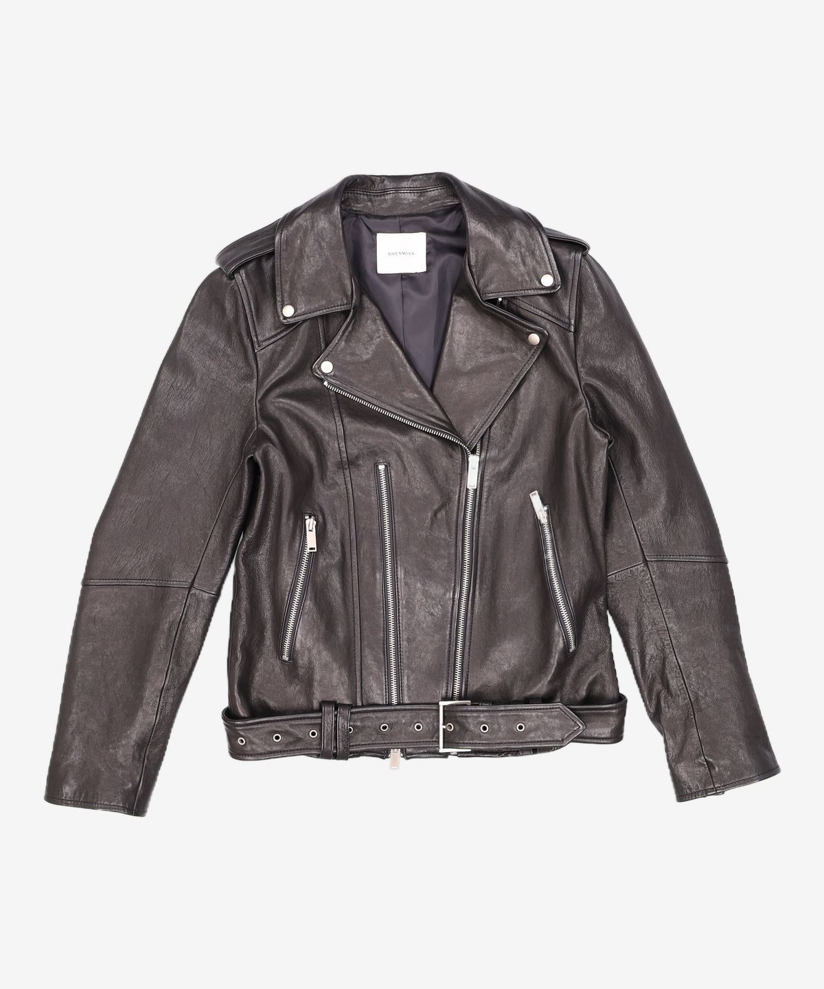 쉬즈미스(SHESMISS) 레더/라이더스 재킷 55